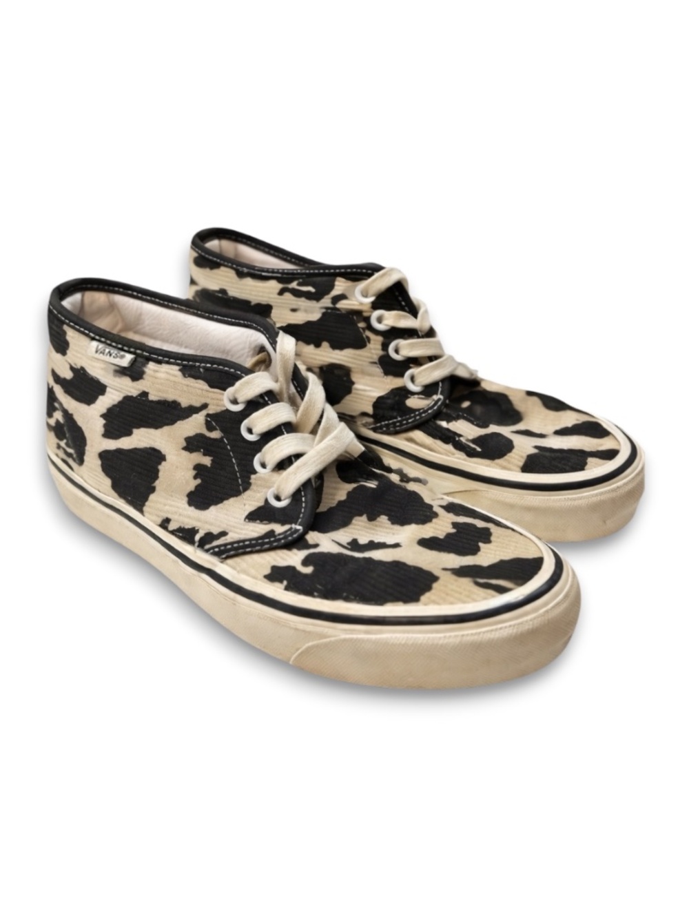 Vans Anaheim Factory Chukka 49 DX Cow Print Corduroy Shoes Womens 9 Mens 7.5